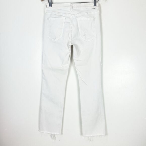 Mother The Rascal Ankle Snippet Jeans Size 30 In Sexy Just Walked Into Town - Picture 7 of 15